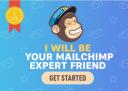 I Will Be Your Mailchimp Expert Friend logo