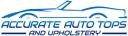 Accurate Auto Tops & Upholstery logo