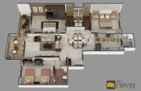 3D Floor Plan Rendering  image 3