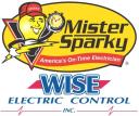 Mister Sparky by Wise Electric Control Inc. logo
