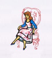 Princess Embroidery Designs image 8