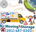 NJ MOVING AND STORAGE logo