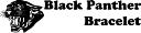 Black Panther Bracelet logo