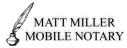 Matt Miller Mobile Notary logo