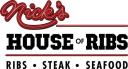 Nick's House of Ribs logo