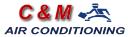 C & M Air Conditioning logo
