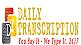 Daily Transcription logo