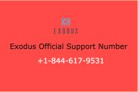 Exodus customer support number +1(844) 617-9531 image 1