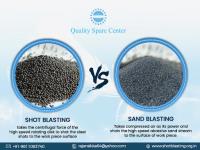 Differences between Shot blasting and Sandblasting image 1