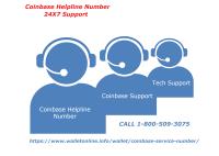 Coinbase Helpline Number | Walletonline image 1