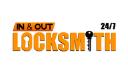 In & out locksmith logo