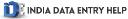 India Data Entry Help logo