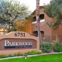 Parkwood Apartments logo