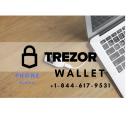 Trezor Customer Support number +1-844-617-9531 logo