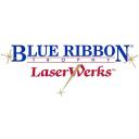Blue Ribbon Trophy/LaserWerks logo