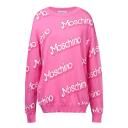 Moschino Barbie Sweater Pink logo