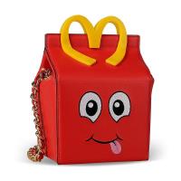 Moschino McDonald Small Leather Bag Red image 1