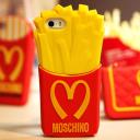 Moschino McDonald iPhone Case Red logo