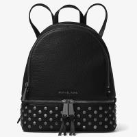 Michael Kors Rhea Large Studded Backpack Black image 1