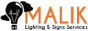 Malik Lighting & Signs Services logo