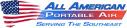 All American Portable Air logo