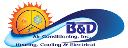 B&D Air Conditioning logo