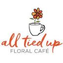 All Tied Up Floral Cafe logo
