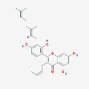 3'-Geranyl-3-prenyl-2',4',5,7-tetrahydroxyflavone logo