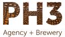 PH3 Agency + Brewery logo