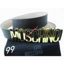 moschino belt logo