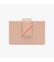 Prada 1MC211 Leather Credit Card Holder In Apricot image 1