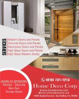 Home Deco Corp | High Gloss Doors Los Angeles image 1