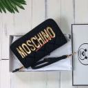 moschino wallet logo