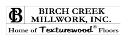 Texturewood Floors by Birch Creek Millwork, Inc. logo