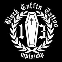 Black Coffin Tattoo image 1