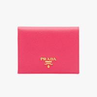 Prada 1MV204 Leather Flap Wallet In Rose image 1