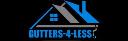 Gutters 4 Less logo