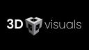 3D visuals logo