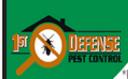 1st Defense Pest Control logo