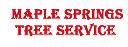 Maple Springs Tree Service logo