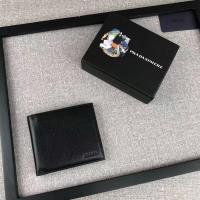 Prada 2M0513 Embossed Calfskin Wallet In Black image 1