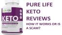 Pure life keto reviews  logo