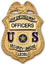 The Law Enforcement Officers Security Unions LEOSU logo
