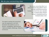 We do your accounting class image 1