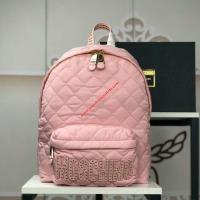 Moschino Logo Women Quilted Techno Fabric Backpack image 1