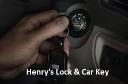 Henry's Lock & Car Key logo