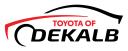 Toyota of DeKalb logo