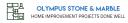 OLYMPUS STONE & MARBLE  logo