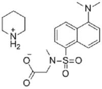 Dansyl sarcosine piperidinium salt image 1