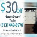 Garage Door of Taylor logo